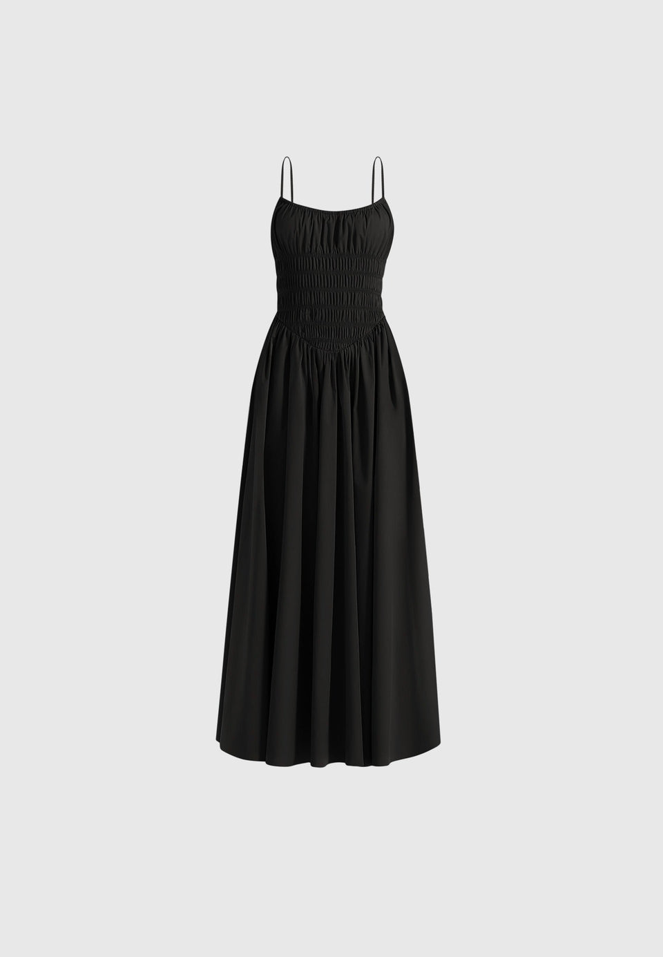 elva-smocked-waist-cotton-maxi-dress-black