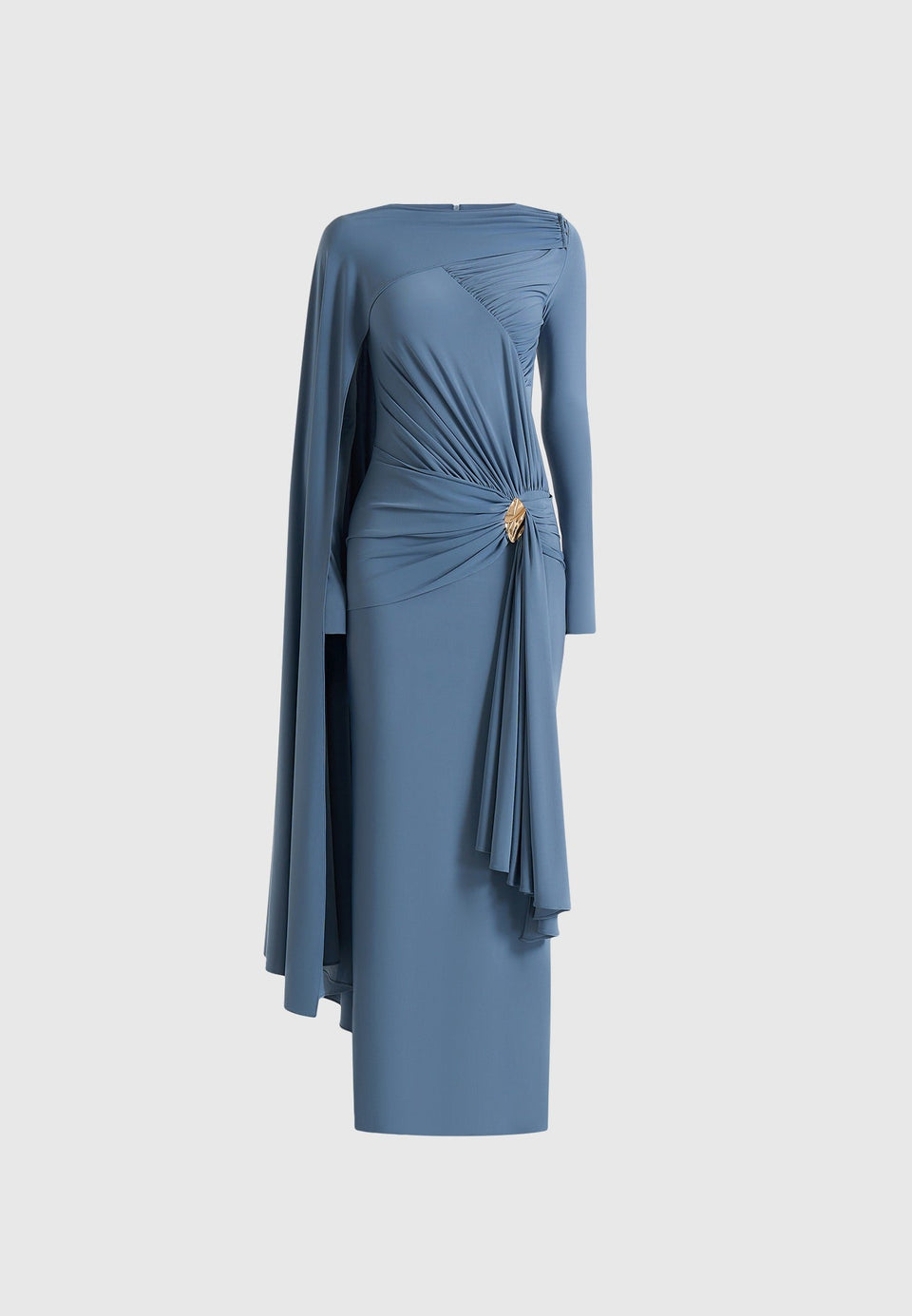 edena-asym-ruched-draped-maxi-dress-blue