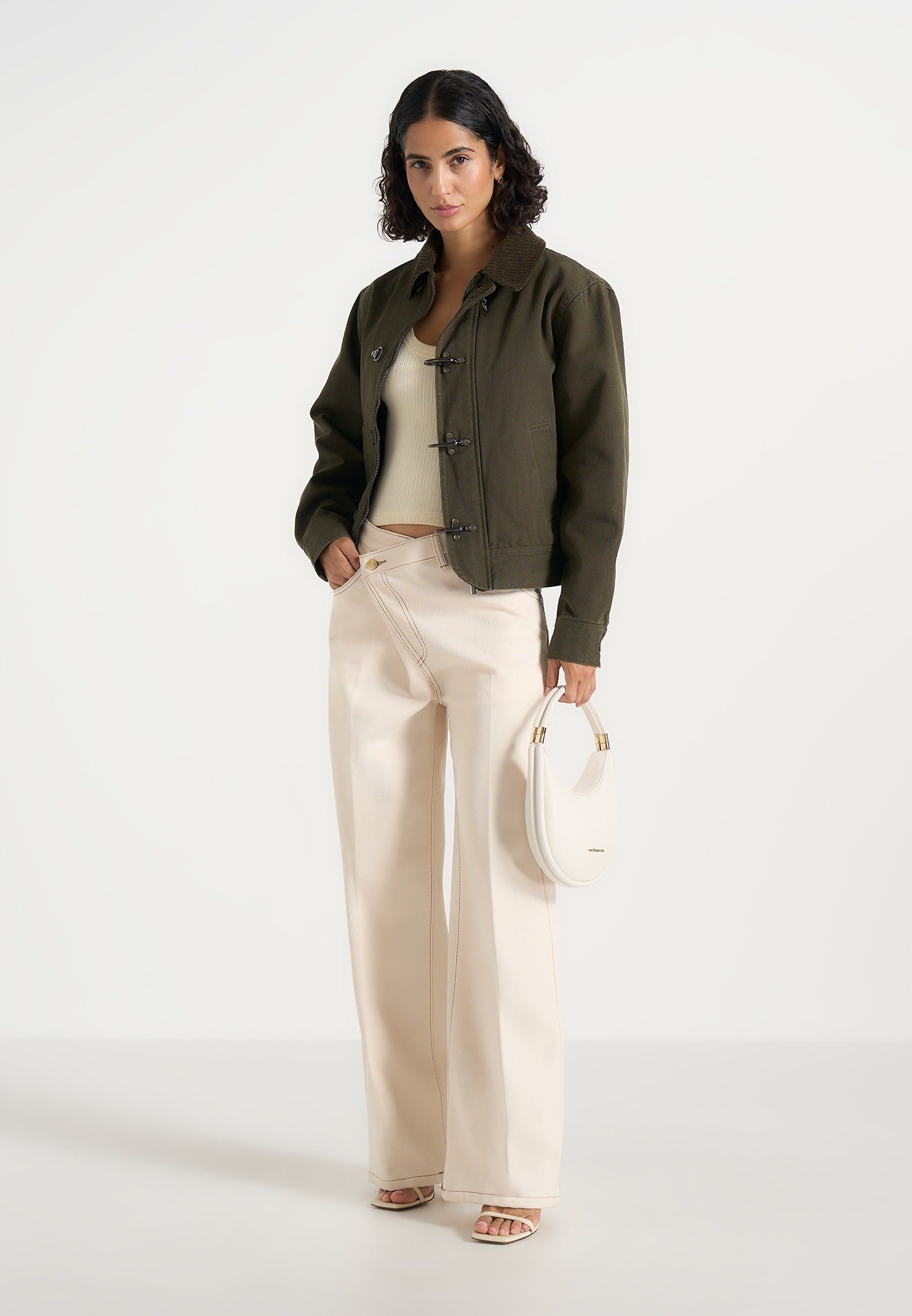 nino-clasp-detail-contrast-stitch-gabardine-jacket-olive