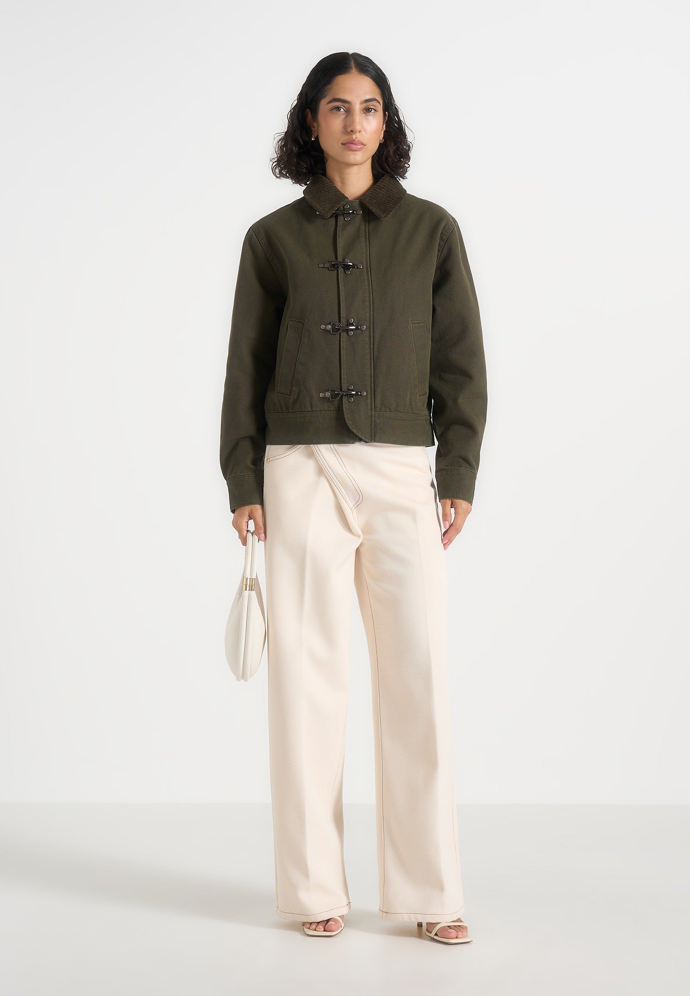 nino-clasp-detail-contrast-stitch-gabardine-jacket-olive