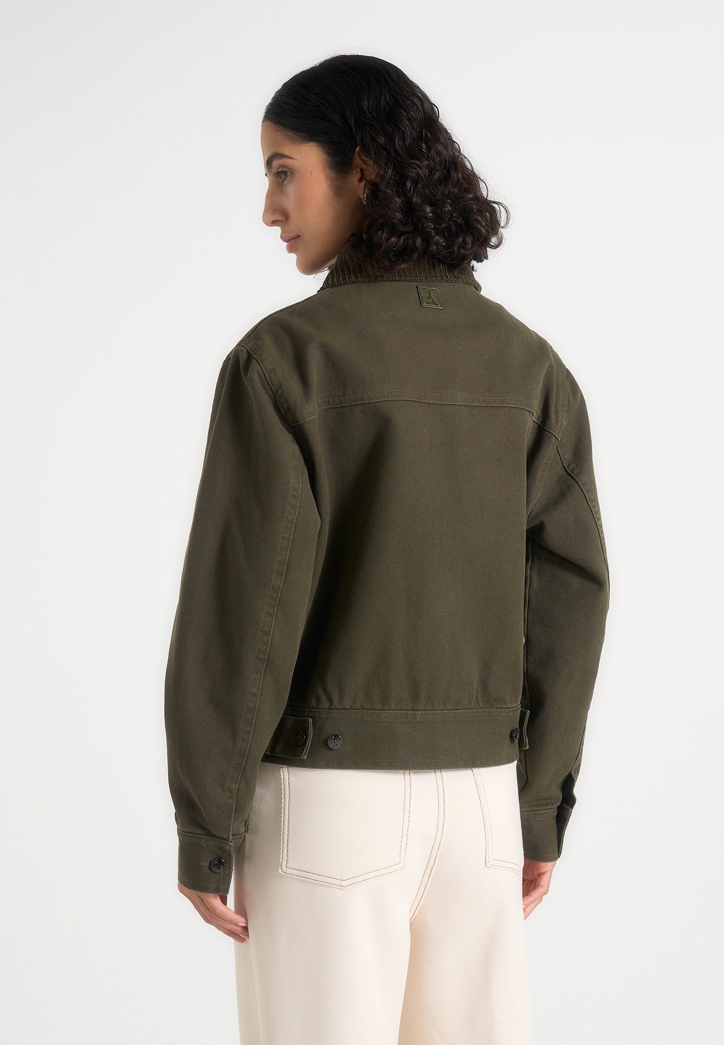 nino-clasp-detail-contrast-stitch-gabardine-jacket-olive