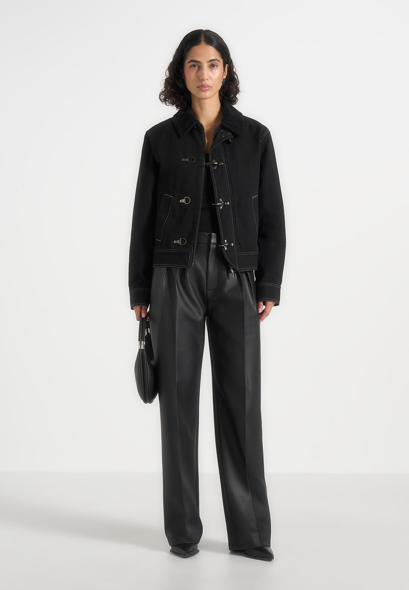 nino-clasp-detail-contrast-stitch-gabardine-jacket-black