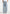 Anne - Denim High Waisted Boucle Cargo Pants - Mid Blue
