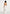 Naya - Asymmetric Lace Maxi Dress - White