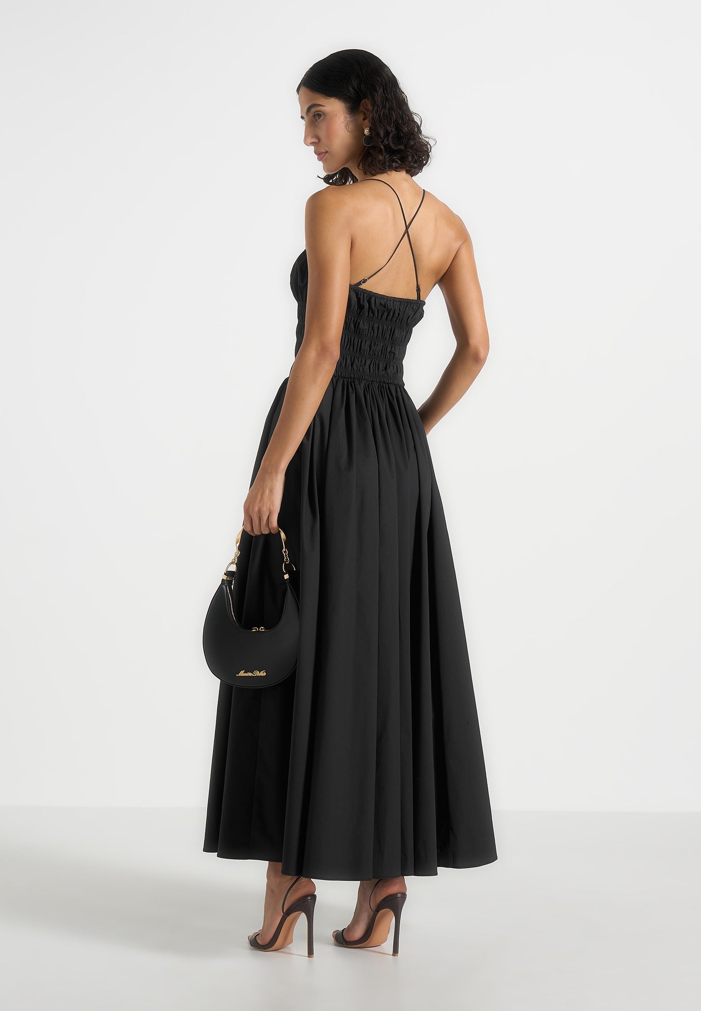 elva-smocked-waist-cotton-maxi-dress-black