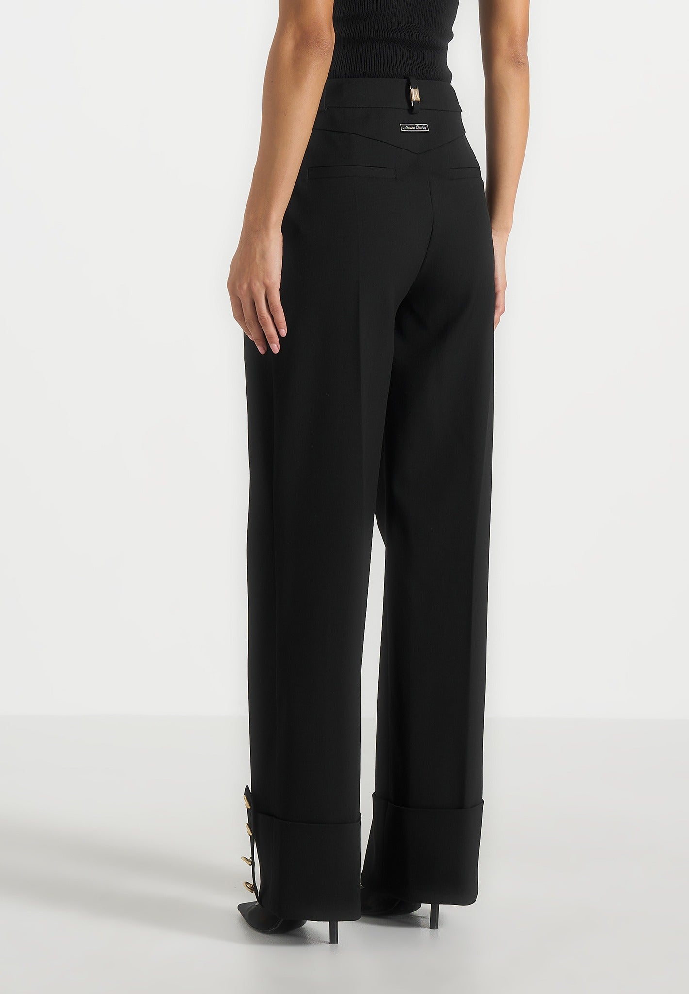 darlene-turn-up-detail-tailored-twin-pleat-trousers-black