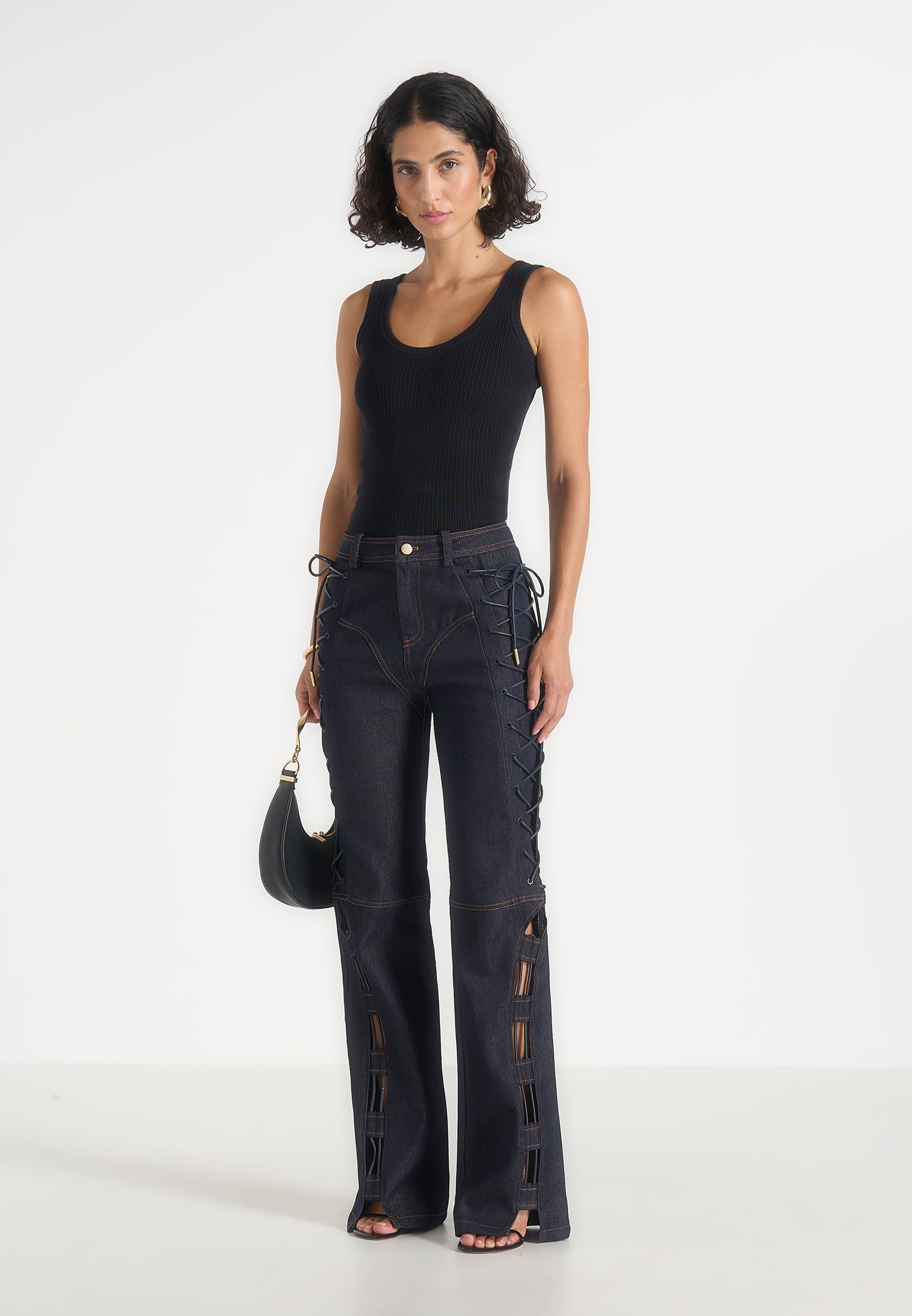 ambre-denim-lace-up-flared-jeans-indigo