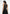 Fabienne - Metallic Ruched Halterneck Maxi Dress – Black