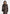 Esma - Python Asymmetric Coat with Cinch Belt - Brown
