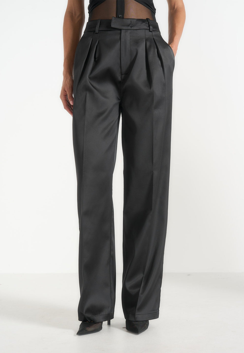 julie-satin-twin-pleat-trousers-black