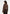 Poppy -  Cropped Suede Belted Biker Jacket - Brown