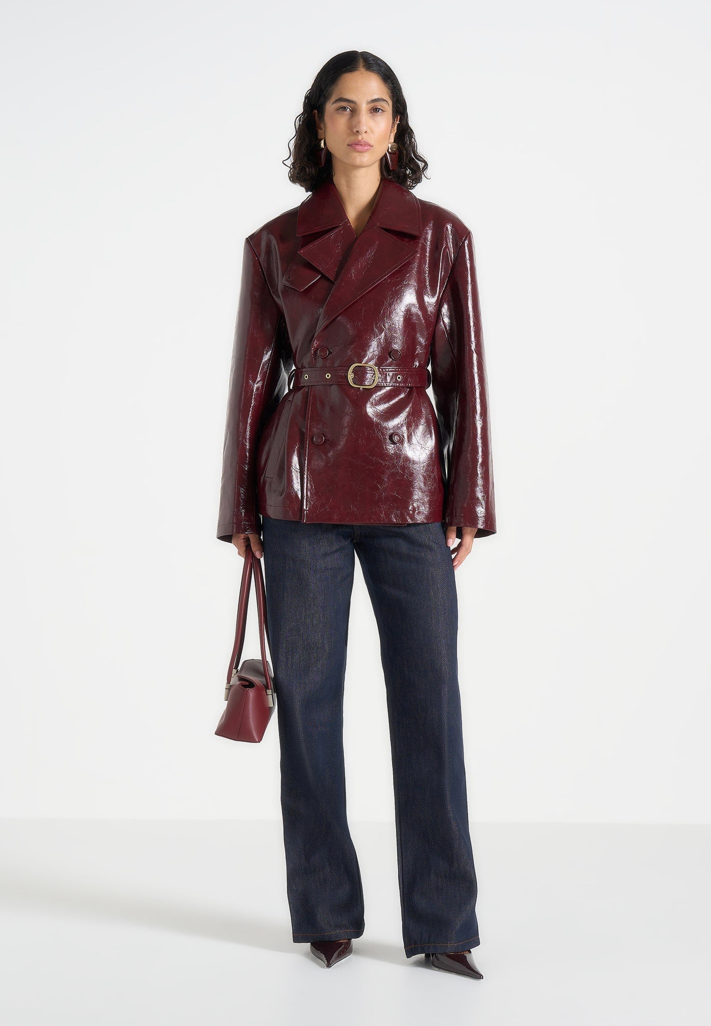 whitney-patent-belted-trench-jacket-wine-red