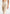 Knitted High Waisted Leggings - Beige