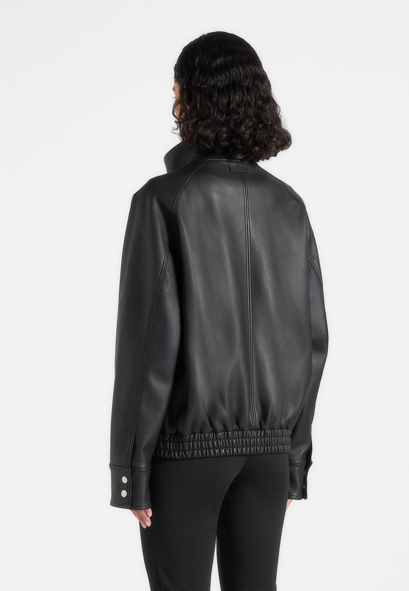 romain-unisex-funnel-neck-leather-relaxed-bomber-jacket