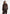 Delfina - Suede Layered-Shoulder Cropped Bomber Jacket - Brown