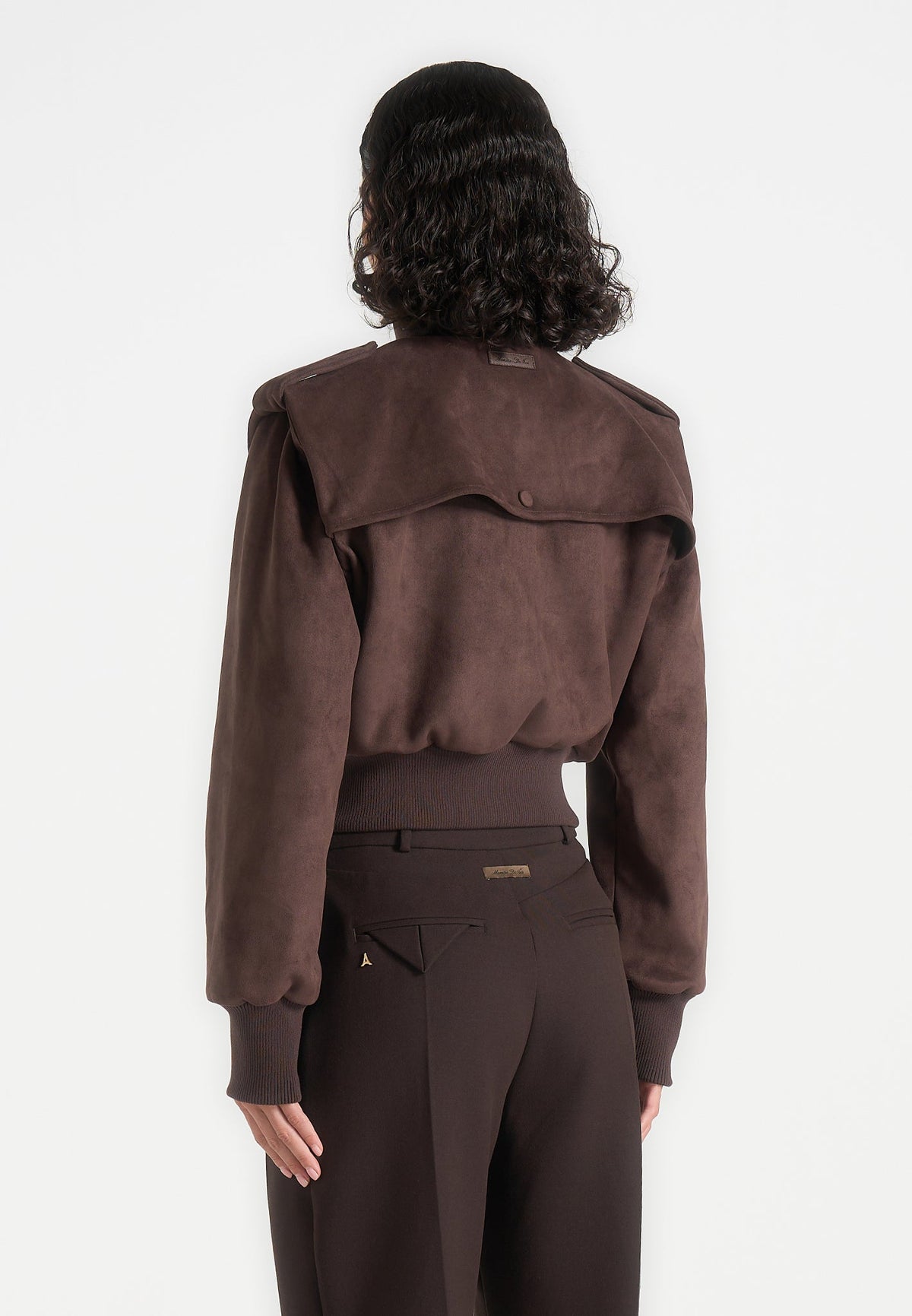 delfina-suede-layered-shoulder-cropped-bomber-jacket-brown