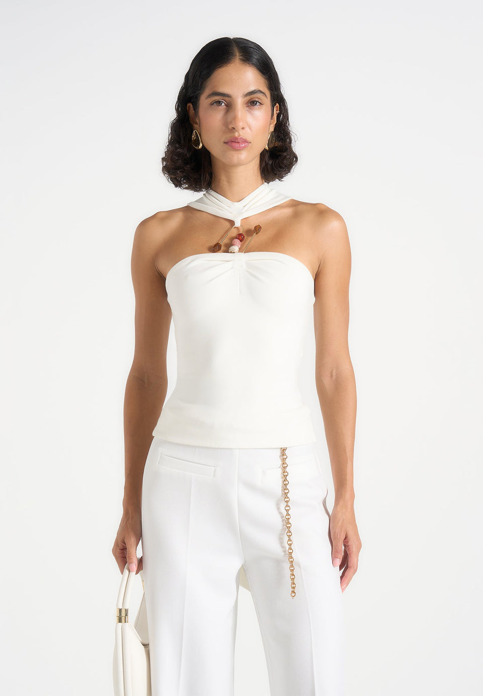 cecile-hardware-halter-top-white