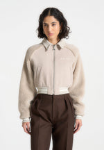 borg-varsity-jacket-beige