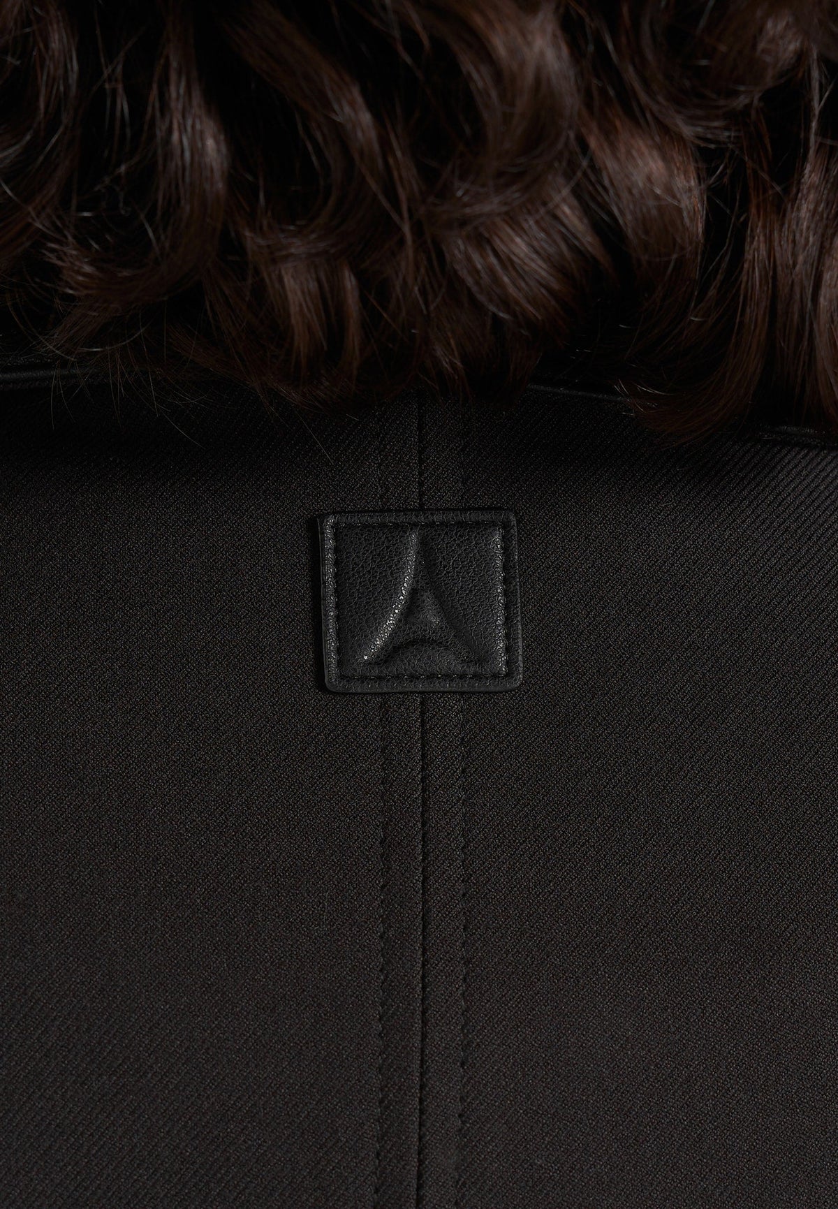 Cameron - Unisex Oversized Tailored Wool-Blend Bomber Jacket - Black