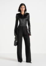 louise-wide-shoulder-satin-shirt-bodysuit-black