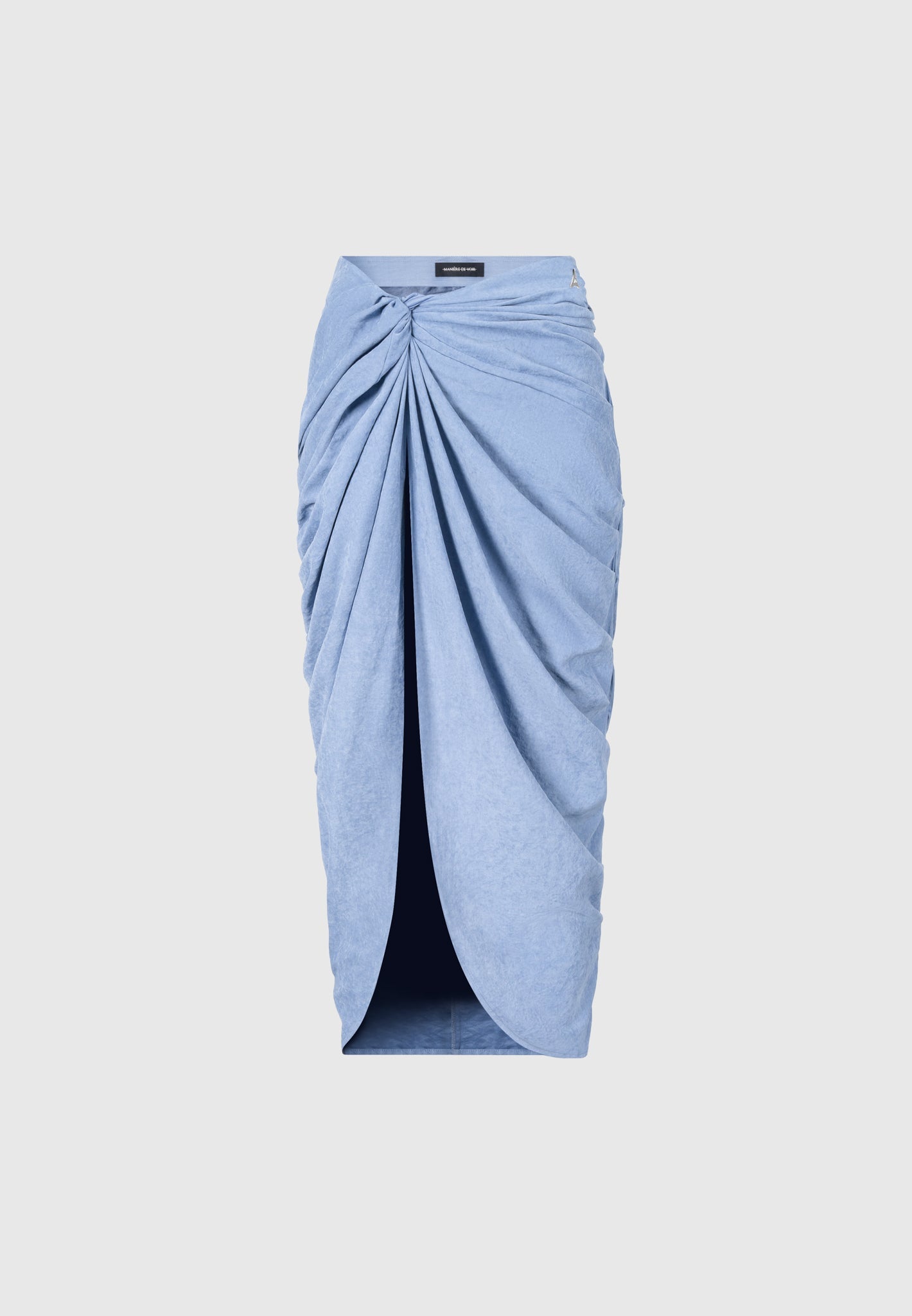 asymmetric-drape-midaxi-skirt-blue