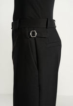 Dorian - Pleated Dress Pants - Black