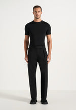 Dorian - Pleated Dress Pants - Black