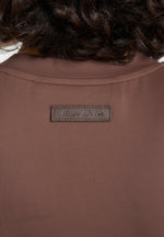 Wren - Cap Sleeve Baby Tee - Brown