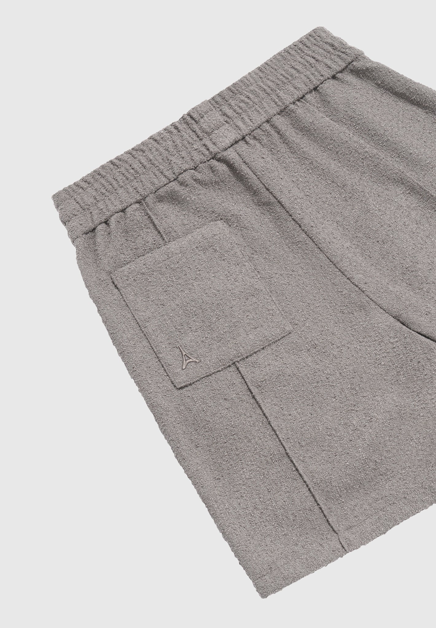 boucle-pintuck-shorts-charcoal-grey