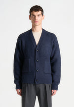 brushed-wool-knit-cardigan-navy