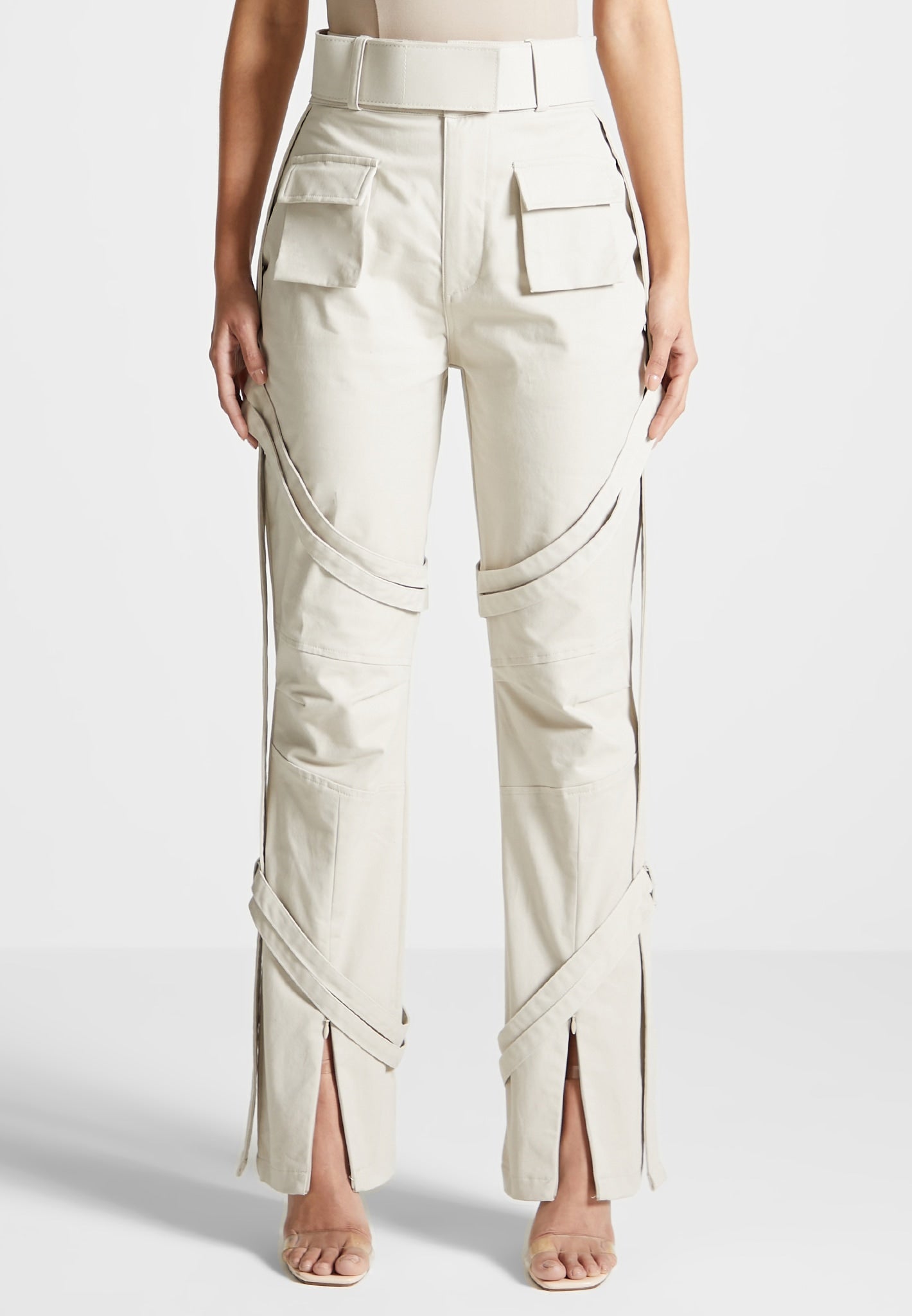 Mens Brunello Cucinelli white Cotton Cargo Trousers | Harrods UK