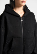 rhinestone-zip-through-hoodie-black