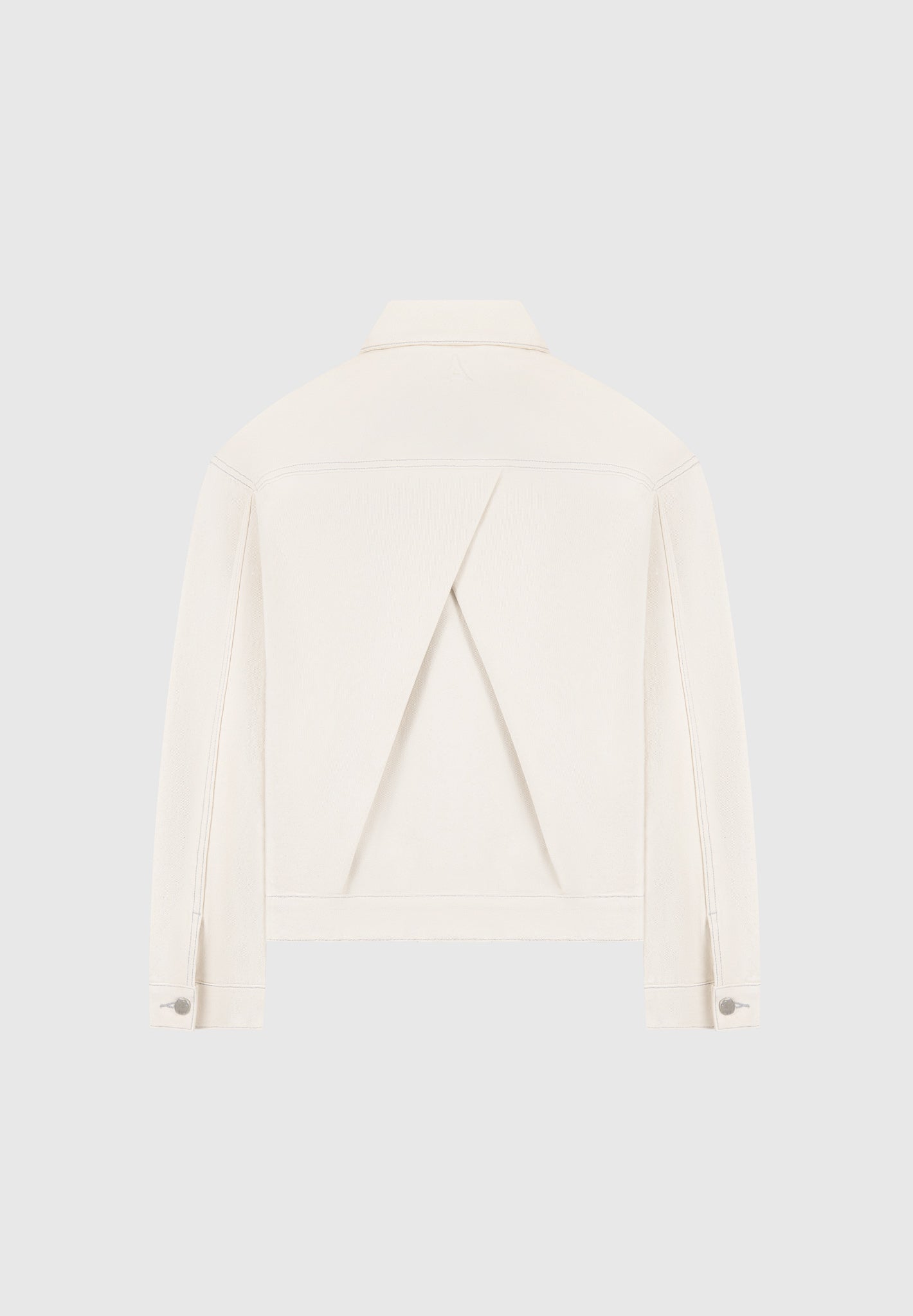 contrast-stitch-carpenter-jacket-cream