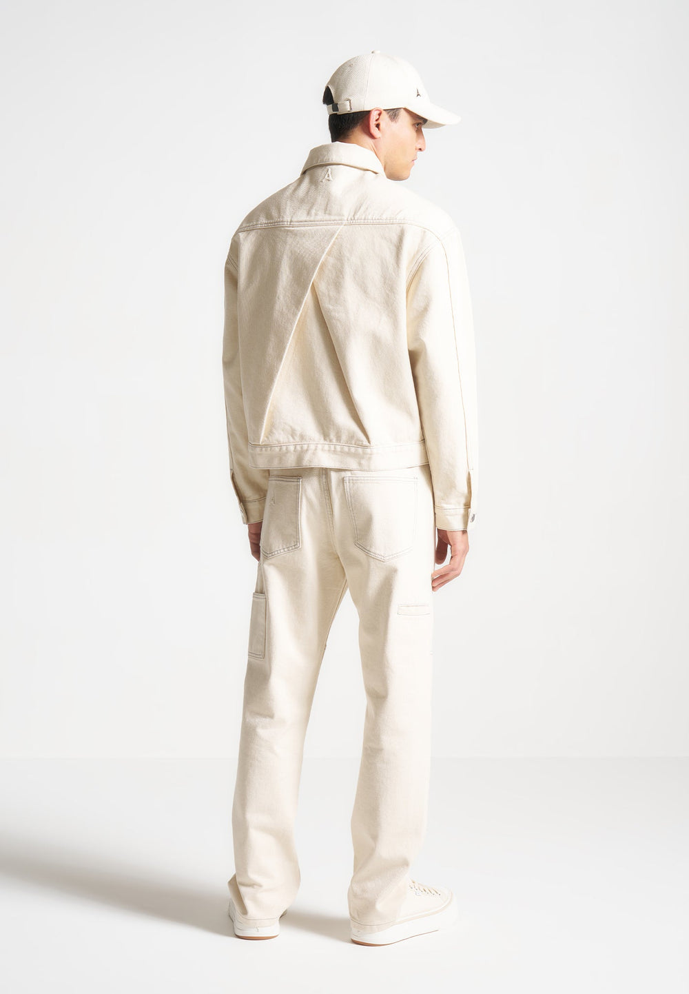 contrast-stitch-carpenter-jacket-cream