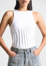 contour-pleated-racer-bodysuit-white