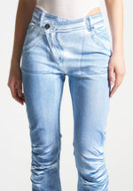 denim-effect-tacked-fit-and-flare-jeans-blue-white