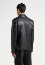 double-breasted-vegan-leather-suit-jacket-black