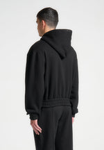 eternel-eiffel-embossed-zip-hoodie-black