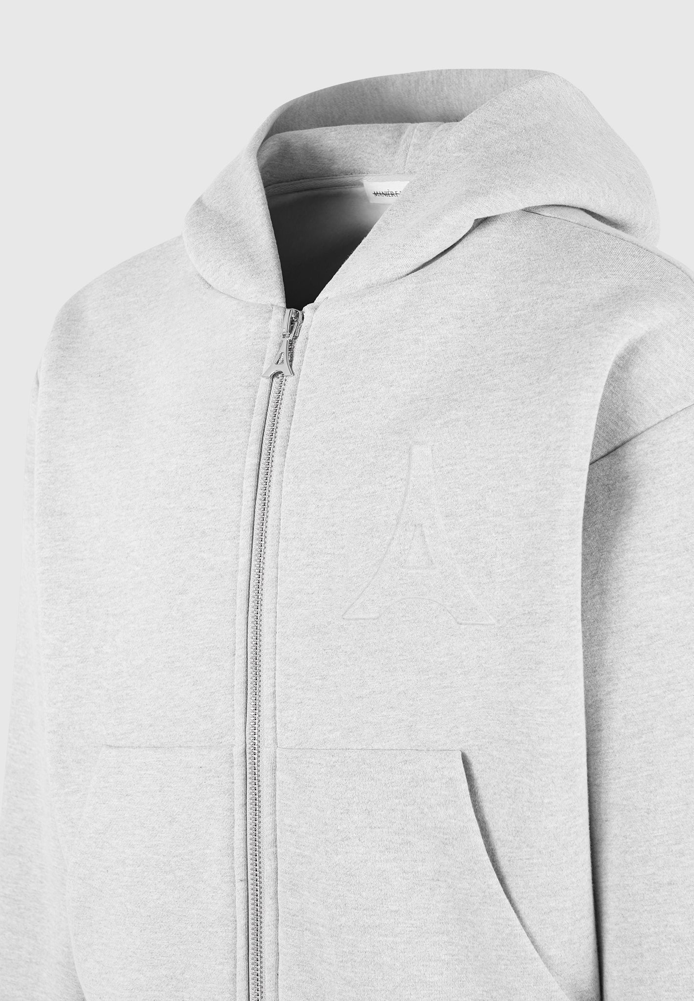 eternel-420gsm-eiffel-embossed-zip-hoodie-grey