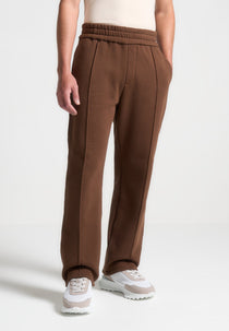 Isaac - Pintuck Joggers - Brown