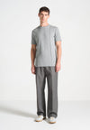eternel-regular-fit-cotton-t-shirt-with-pintuck-grey