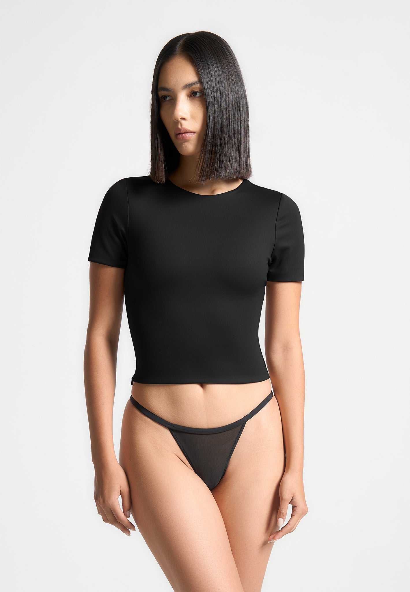 eternelle-double-layer-short-sleeve-t-shirt-black