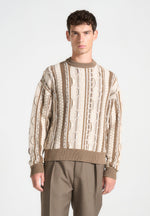 jacquard-cotton-knit-jumper-beige