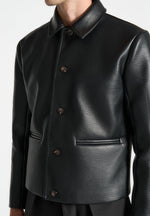 pebbled-leather-jacket-black