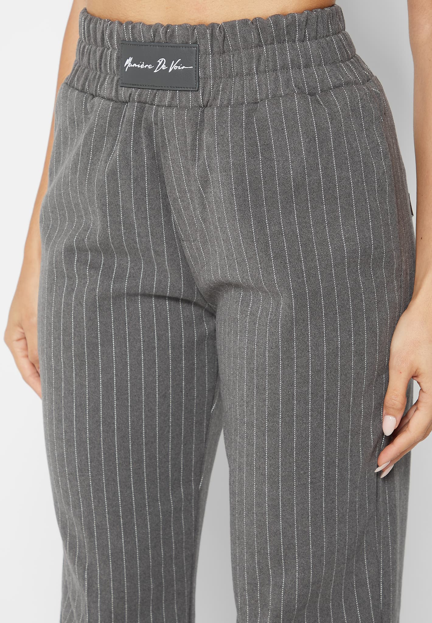 Unique Plain Ladies Grey Cotton Trouse, Size: 32 at Rs 250/piece