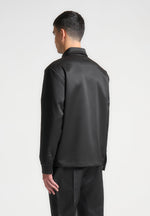 elliot-satin-tailored-shirt-with-triangle-pocket-black