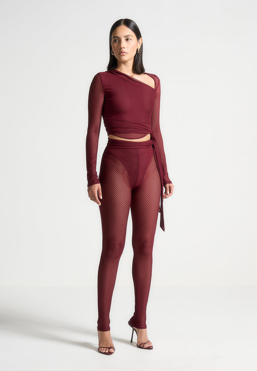 ribbed-sheer-leggings-with-tie-wine-red