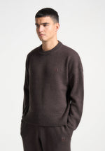 signature-knit-crewneck-jumper-brown