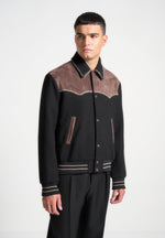 suede-and-wool-whipstitch-varsity-jacket-black-brown