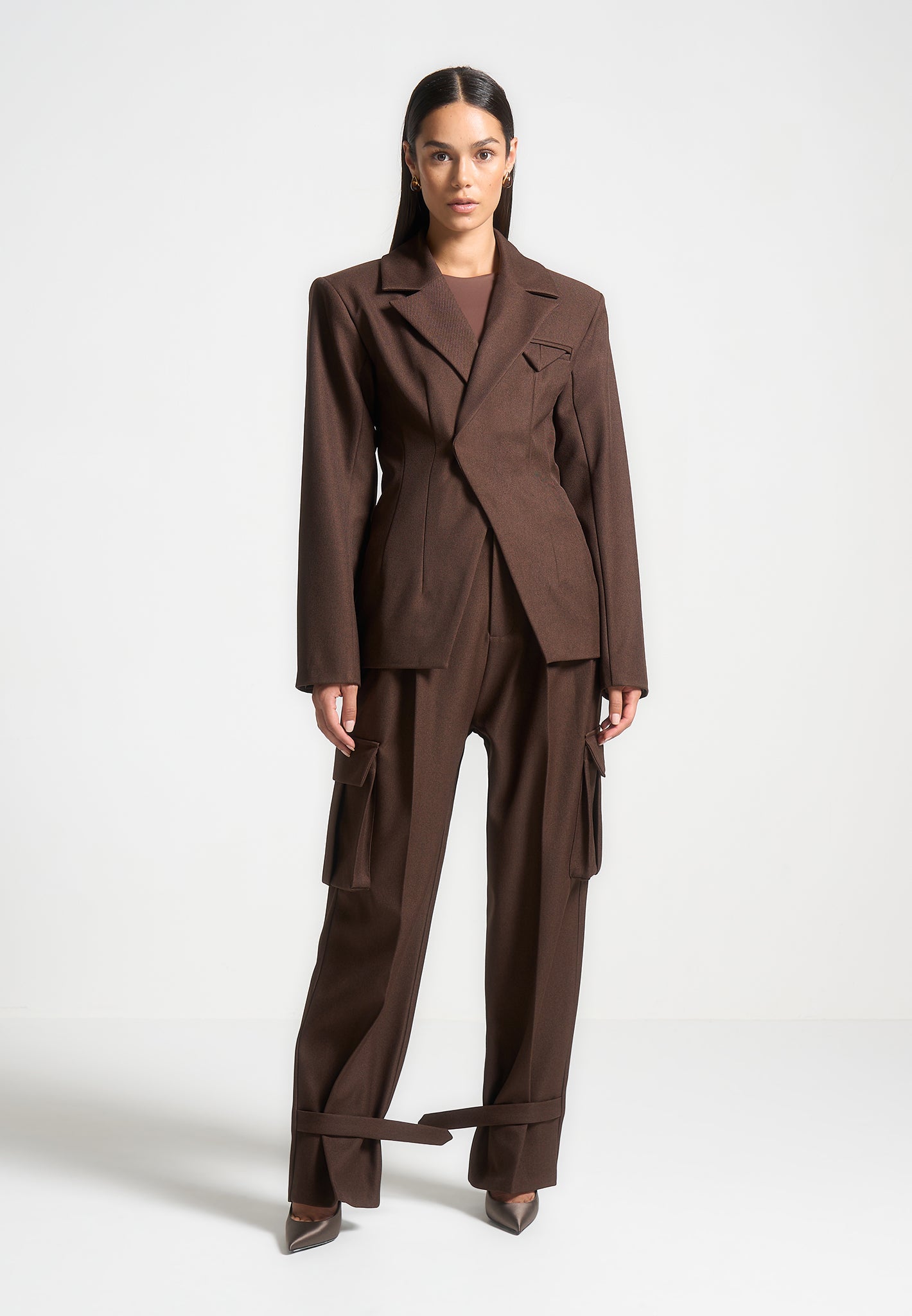 tailored-contour-double-breasted-blazer-brown